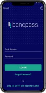 BancPass phone scren shot